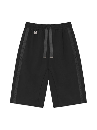 MATIN KIM SIDE TAPING BERMUDA PANTS Women