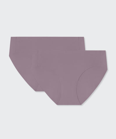 MUSINSA STANDARD WOMAN Women's Seamless Panties 2 Pack Smoke Pink