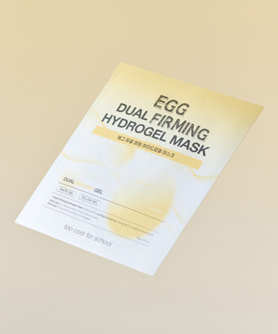 TOO COOL FOR SCHOOL Egg Dual Firming Hydrogel Mask (2 sheets)