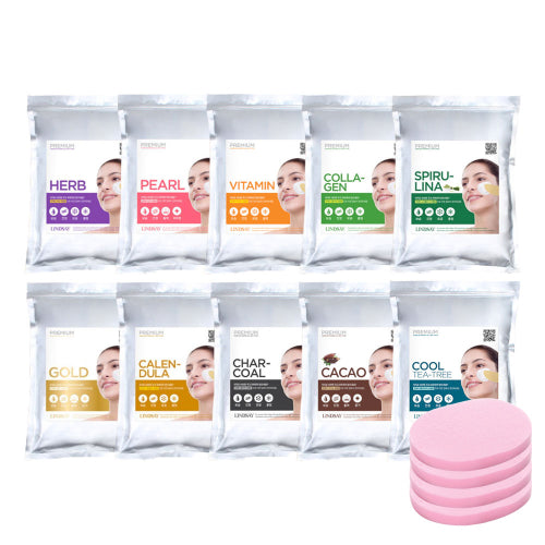 LINDSAY LINDSAY Premium Modeling Pack 1kg + Cleansing Sponge
