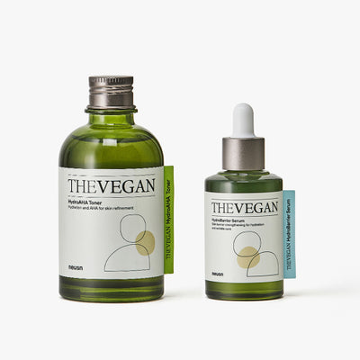 NEUSN Vegan Hydro AHA Toner 150ml + Barrier Serum 50ml