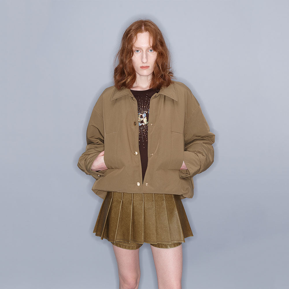 YCH JACKET KHAKI JACKET (W23OT006KK)