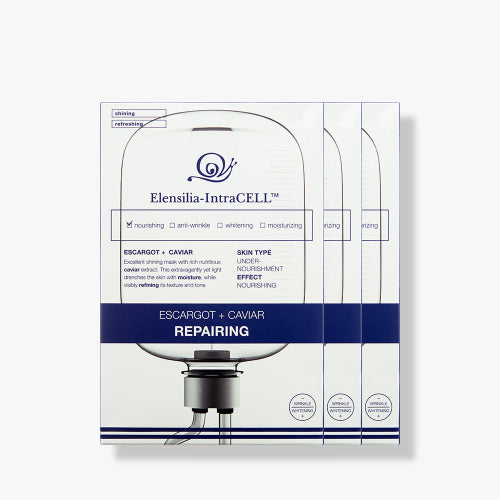 ELENSILIA ELENSILIA Intracell Escargot Caviar Repairing Mask (3 Pack)