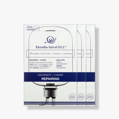 ELENSILIA Intracell Escargot Caviar Repairing Mask (3 Pack)