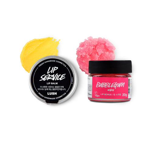 LUSH LUSH Lip Scrub & Balm Set