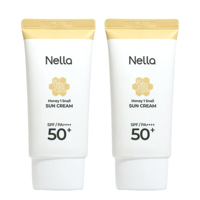 NELLA Honey One Snail White Moist Sun Cream 50g SPF 50
