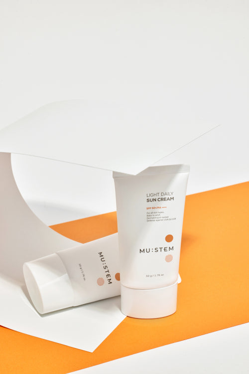MUSTEM MUSTEM Light Daily Sun Cream SPF 50 50g
