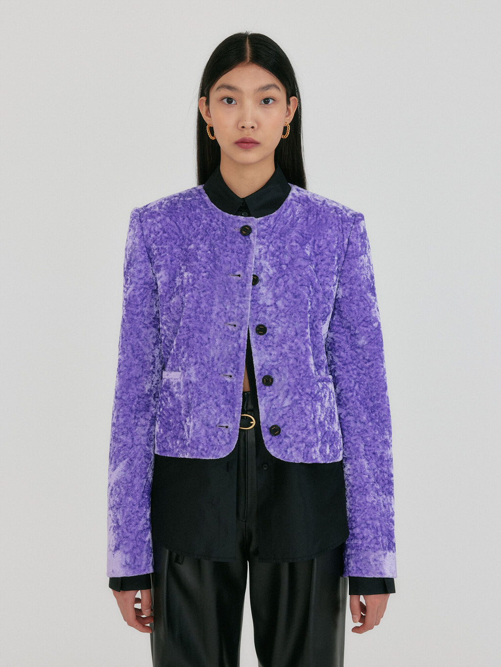 EENK ZEM Short Jacket - Purple