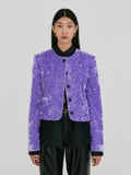 EENK ZEM Short Jacket - Purple