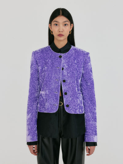 ZEM Short Jacket - Purple