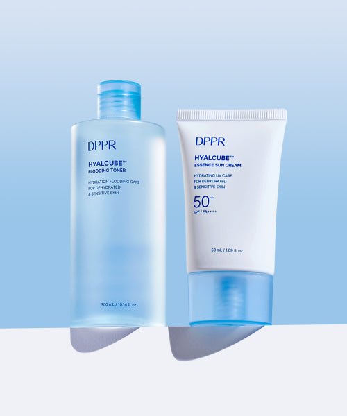DPPR DPPR Hyaluronic Acid Hyal Cube Essence Sun Cream SPF 50