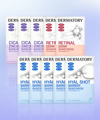 DERMATORY Mask Choose 1 from Retinal Derm/Cicazinc Derm/Hyal Shot Barrier