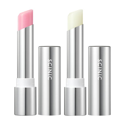 SCINIC UV Shield Essential Lip Balm Clear + Rosy Pink 3.4g