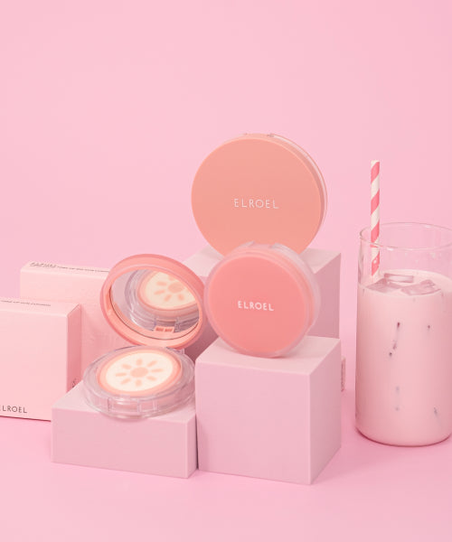 ELROEL ELROEL Pink Tone Up Big Sun Cushion SPF50+ 25g