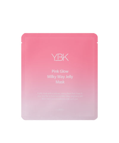 YBK Pink Glow Milky Way Jelly Mask 23g x 5 packs