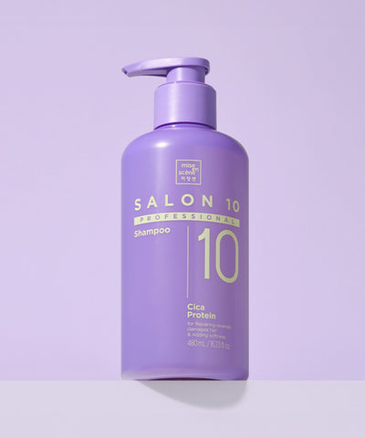 Salon 10 Professional Cica Protein Shampoo 480ml