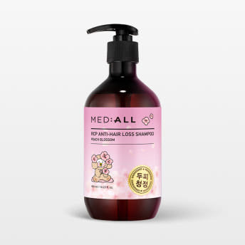 Scalp Cleaning Anti-Hair Loss Shampoo Peach Blossom Olly Edition 480ml