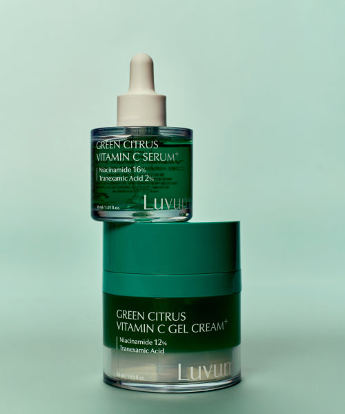 LUVUM Green Citrus Vitamin C Gel Cream Plus 50ml + Serum Plus 30ml