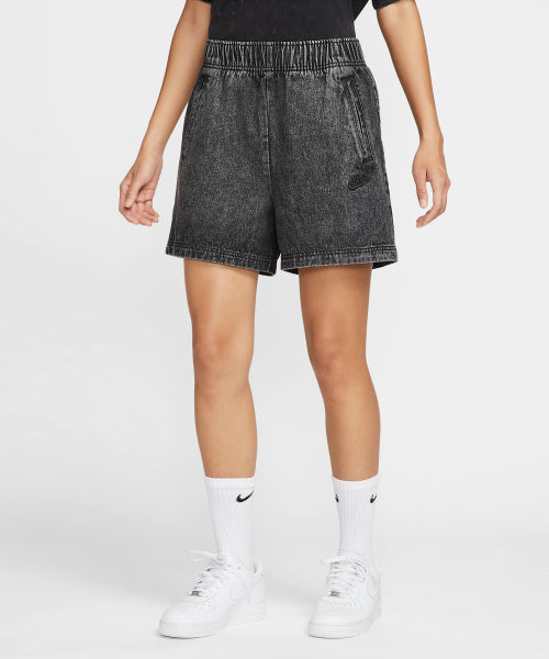 NIKE NIKE Denim Shorts Women - Black