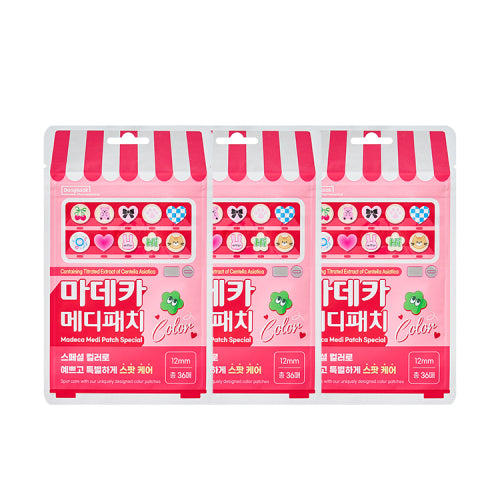DONGKOOK PHARM DONGKOOK PHARM Madeca Medipatch Special Color (36 sheets)