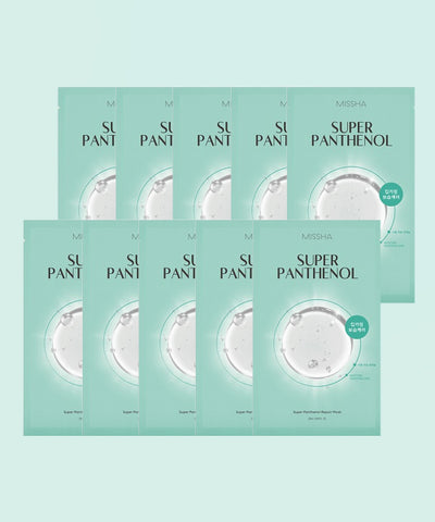 MISSHA Super Panthenol Repair Mask (10 pack)