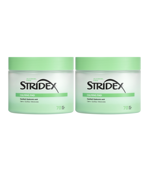 BLISTEX [2PACK] Stridex Houttuynia cordata moisture soothing calming pad 70 sheets