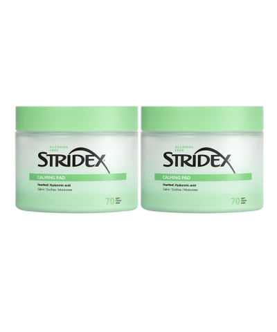 [2PACK] Stridex Houttuynia cordata moisture soothing calming pad 70 sheets