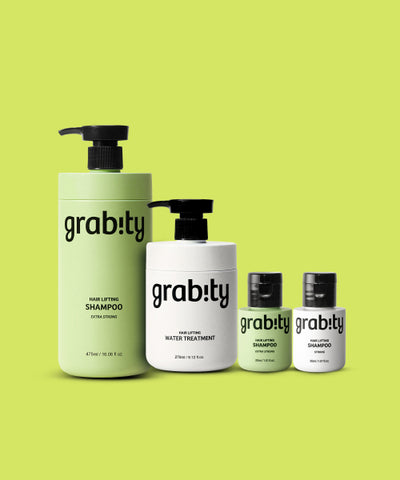 Hair Lifting Extra Strong Shampoo + Treatment Set + 2 Travel Types