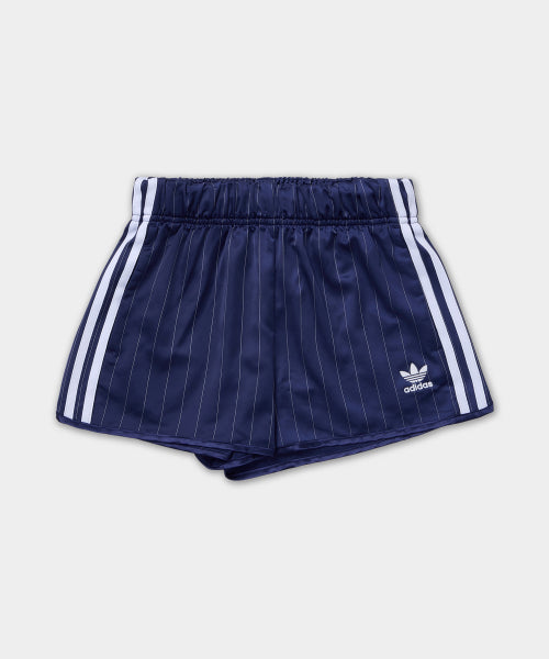 ADIDAS ADIDAS Pinstripe Satin Short Pants - Size S
