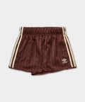 ADIDAS ADIDAS Pinstripe Satin Short Pants - Brown