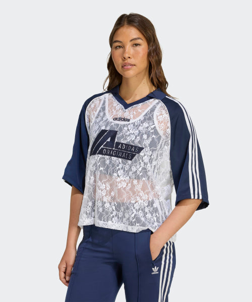 ADIDAS ADIDAS Race Jersey Women - White: Night Indigo