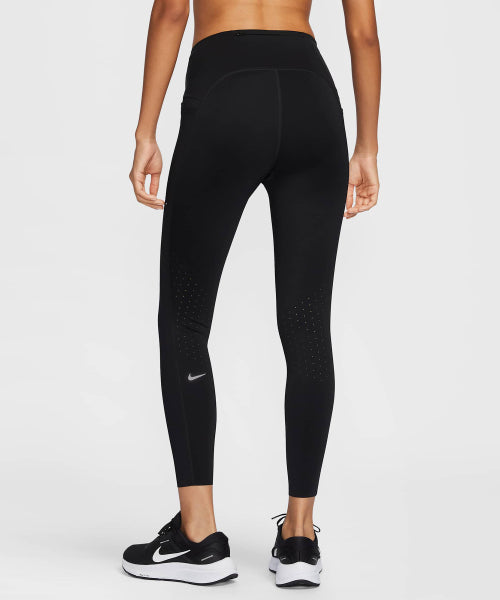 NIKE Nike Running Leggings High Waist 7/8 - Black