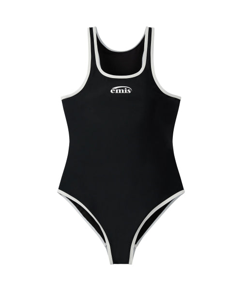 EMIS EMIS Racer Back Swimsuit Black