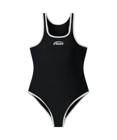 EMIS Racer Back Swimsuit Black