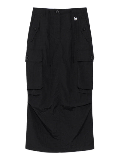 MATIN KIM Cargo Skirt H-Line