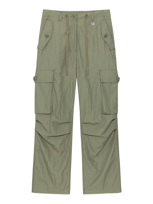 MATIN KIM MATIN KIM Cargo Pants Khaki