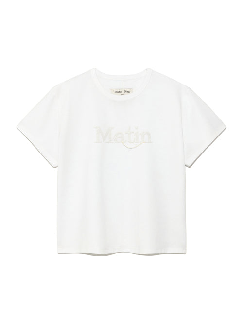 MATIN KIM MATIN KIM T-Shirt Crop Top