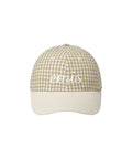 EMIS EMIS Gingham Check Ball Cap - Beige