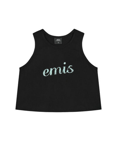 EMIS Vintage Sleeveless Top - Black