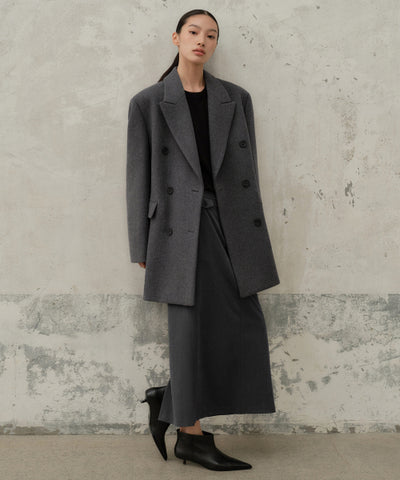MUSINSA STANDARD WOMAN Women's Coat Medium Gray