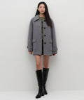 MUSINSA STANDARD WOMAN MUSINSA STANDARD WOMAN Coat Medium Gray