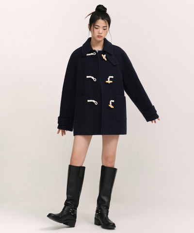 MUSINSA STANDARD WOMAN Women's Coat Navy