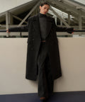 MUSINSA STANDARD WOMAN MUSINSA STANDARD WOMAN Coat Charcoal Gray