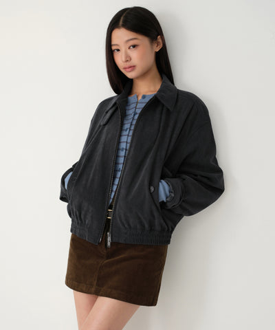 MUSINSA STANDARD WOMAN Jacket Iron Gray