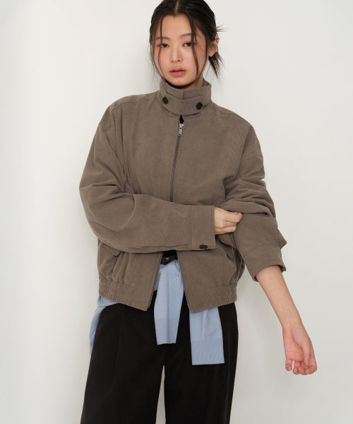 MUSINSA STANDARD WOMAN MUSINSA STANDARD WOMAN Jacket Women's Corduroy Blouson