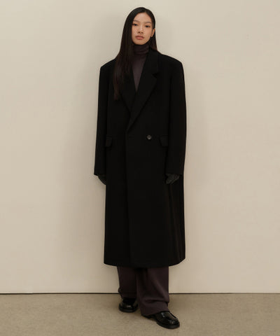 MUSINSA STANDARD WOMAN Women's Coat Over Shoulder Maxi