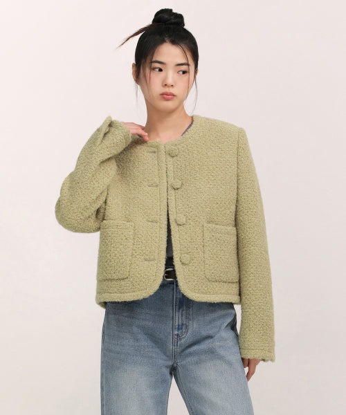 MUSINSA STANDARD WOMAN MUSINSA STANDARD WOMAN Women's Jacket Light Khaki
