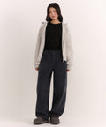 MUSINSA STANDARD WOMAN MUSINSA STANDARD WOMAN Women's Bookle Fleece Parachute Pants [Medium Gray]