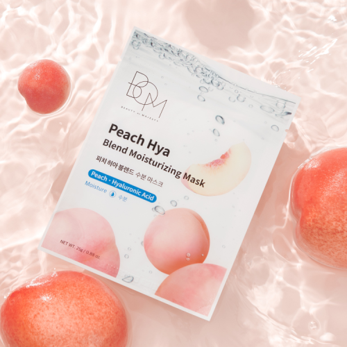 B.O.M B.O.M Peachhia Blend Moisture Mask (10 sheets)