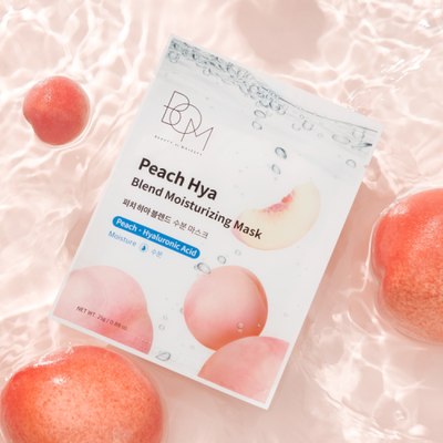 B.O.M Peachhia Blend Moisture Mask (10 sheets)